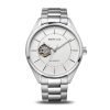 Automatic, argento brilliante-spazzolato