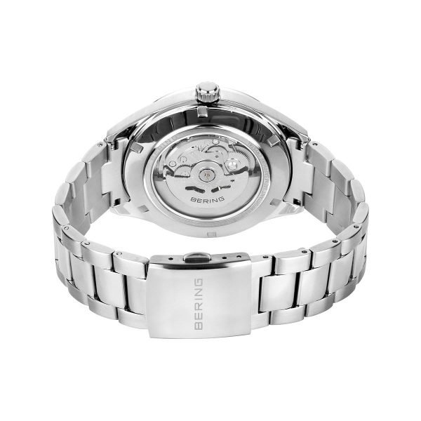 Automatic, argento brilliante-spazzolato