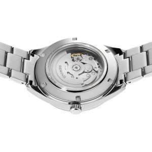 Automatic, argento brilliante-spazzolato