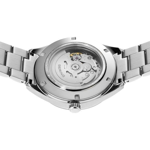Automatic, argento brilliante-spazzolato