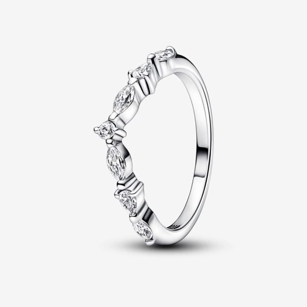 Anello Desiderio Scintillante Marquise
