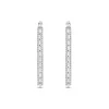 Orecchini Pendenti Tennis Romantic Shine Metallo Cristallo