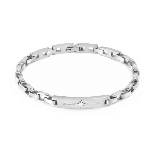 BRACCIALE MANVISION CON SIMBOLO ROSA DEI VENTI