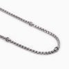 Collana catena veneziana e pietre biancheMONTECARLO