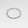 BRACCIALE FILO SPINATO IN ARGENTO
