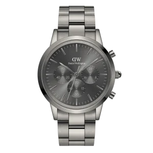 ICONIC CHRONOGRAPH LINK GRAPHITE GM