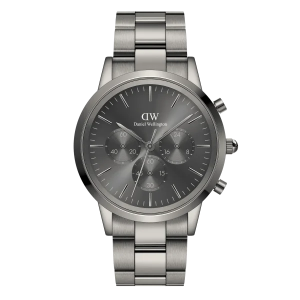 ICONIC CHRONOGRAPH LINK GRAPHITE GM