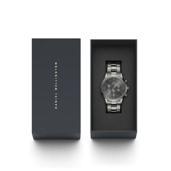ICONIC CHRONOGRAPH LINK GRAPHITE GM