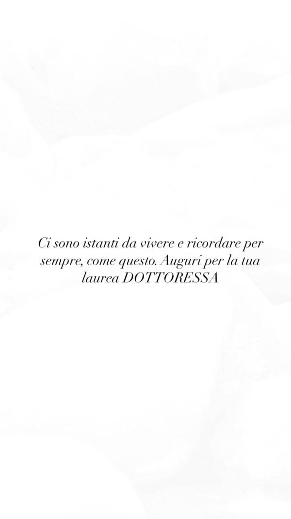 CORONA DALLORO | LAUREA