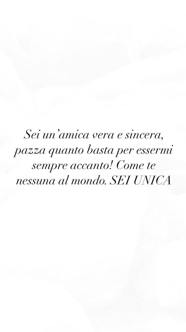 CUORE | AMICA SEI UNICA