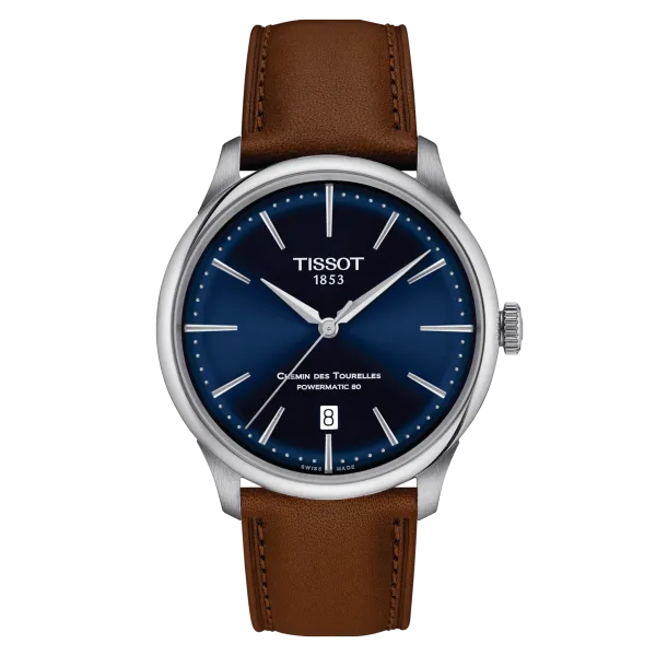 Tissot Chemin des Tourelles Powermatic 80 39 mm, pelle