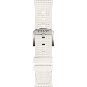 Tissot PRX 40 mm, gomma bianca