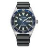 Diver's Automatic 200 m, caucciù e quadrante blu