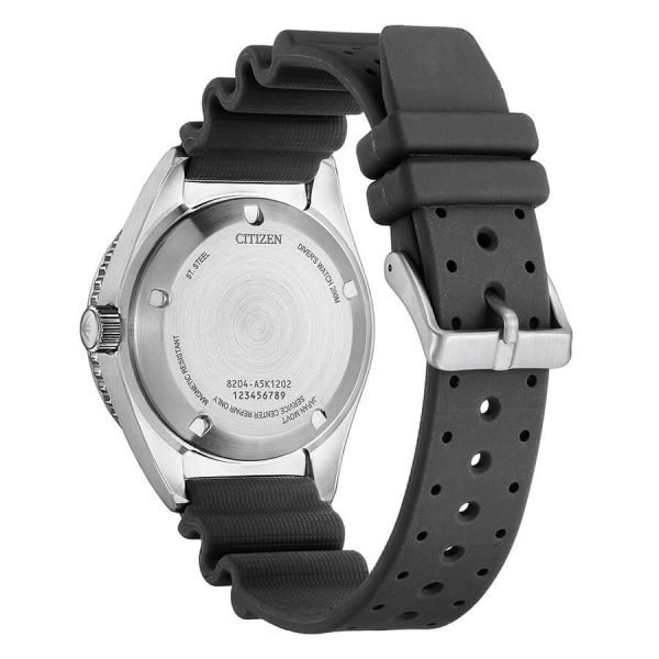 Diver's Automatic 200 m, caucciù e quadrante blu