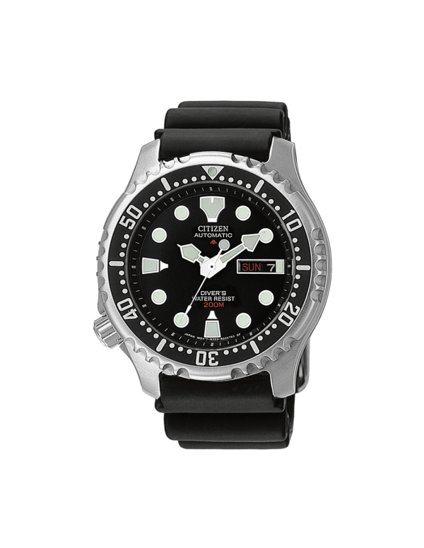Diver's Automatic 200 m, nero quadrante nero