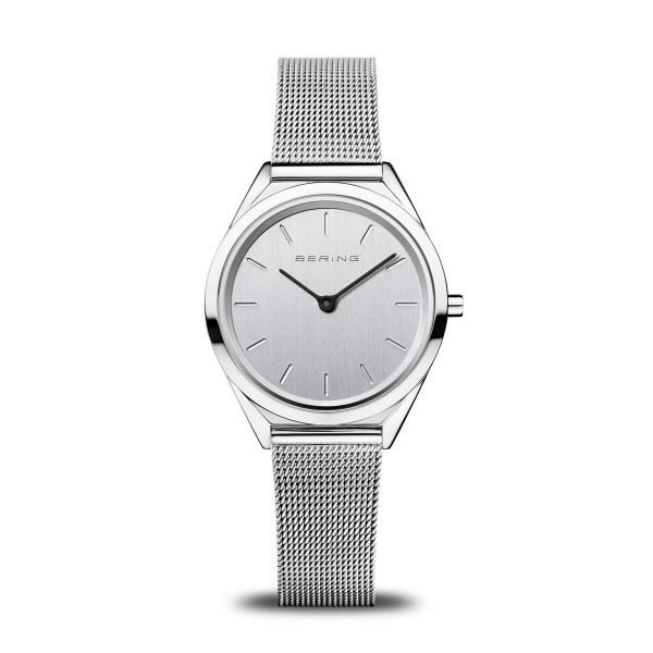 Ultra slim argento brillante