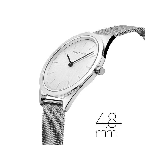 Ultra slim argento brillante