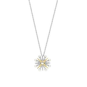 TI SENTO collana stella e perle