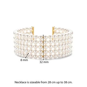 TI SENTO chocker perle
