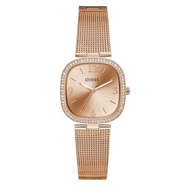 Guess Lady maglia milano quadrato rosegold