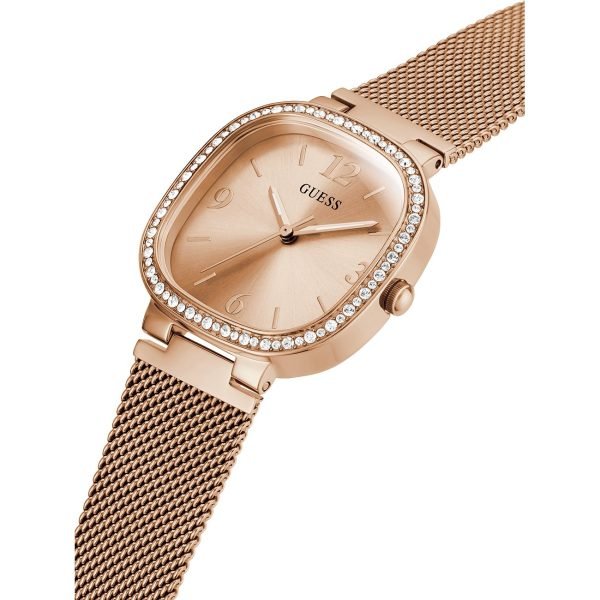 Guess Lady maglia milano quadrato rosegold