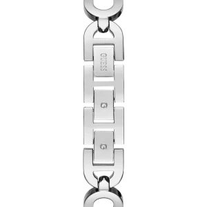 GUESS Ladies Silver Tone Analog Watch