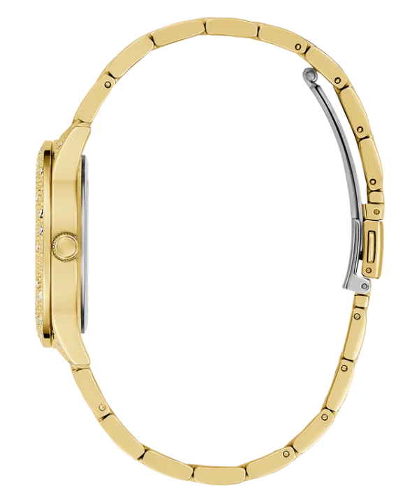 GUESS Ladies Gold Tone Analog Watch