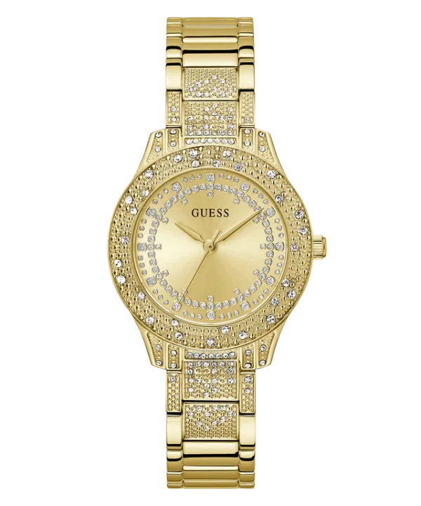 GUESS Ladies Gold Tone Analog Watch