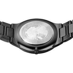 Orologio Sale Nero Spazzolato