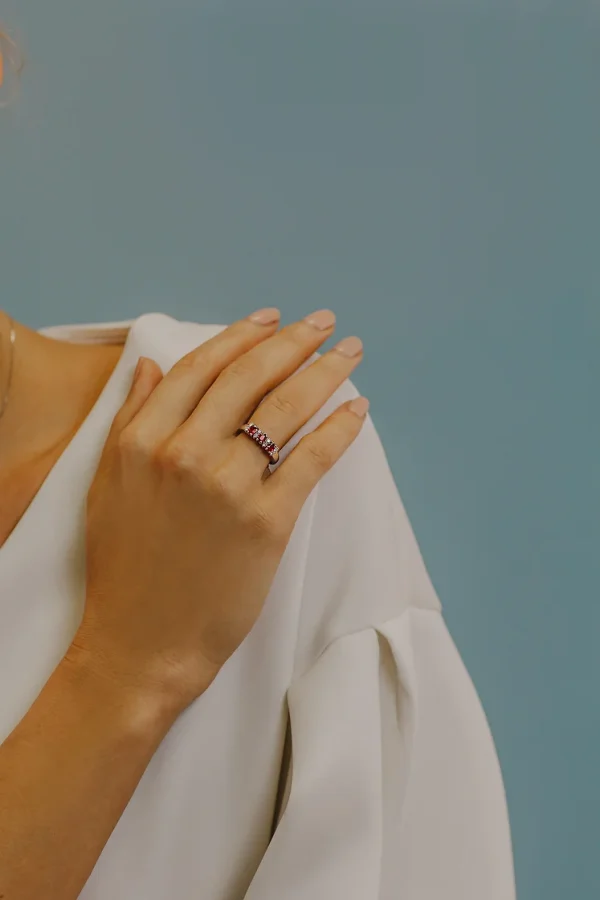 Anello in Oro, Diamanti e Rubini della Collezione Duchessa