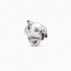 Anello placcato argento Sterling e perla
