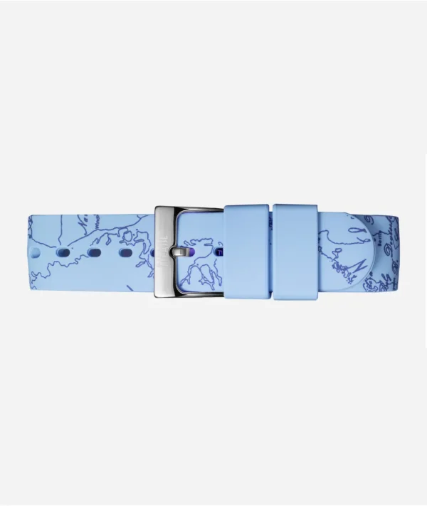 Saint Tropez orologio in silicone Azzurro