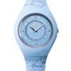 Saint Tropez orologio in silicone Azzurro