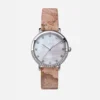 Positano orologio con cinturino in pelle Geo Classic Argento