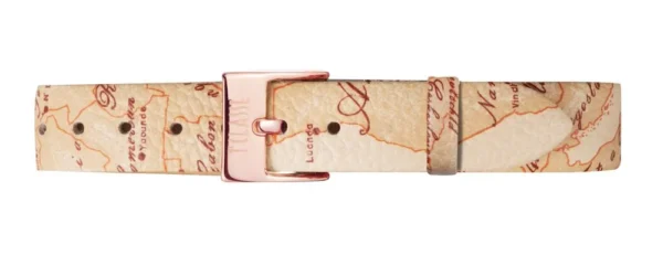 Orologio Solo Tempo Acciaio Rosè e Pelle Panarea