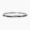 Bracciale tennis bianco e nero TENNIS CLUB