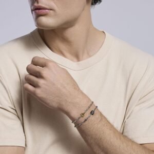 Bracciale regolabile con rosa dei venti Bali