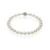 Bracciale in Oro, Perle Akoya e charm stella in argento.