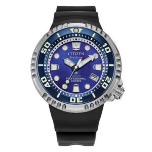 Diver's Eco Drive 300 mt Gas Diver United with Blue Lim.Ed.