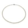 Collana di perle Akoya con charm a stella in argento.