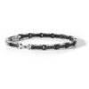 Bracciale in Acciaio e PVD nero