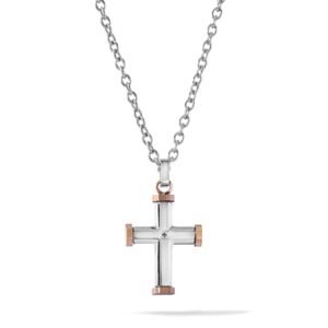 Collana in acciaio da uomo