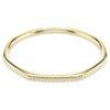 Bracciale rigido Dextera Forma ottagonale, Taglio Round, Bianco. M