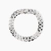 Bracciale con catena groumette e zirconi Un Gran Privilegio