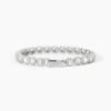 Bracciale tennis in argento con zirconi bianchi MILANESIENNE
