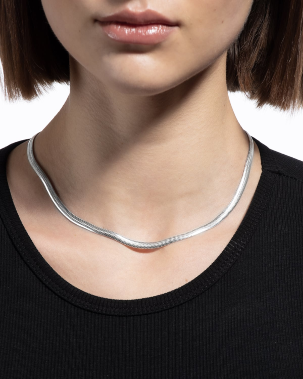 COLLANA IN ARGENTO MAGIC OVALE 60