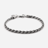 COLLANA FILO SPINATO IN ARGENTO