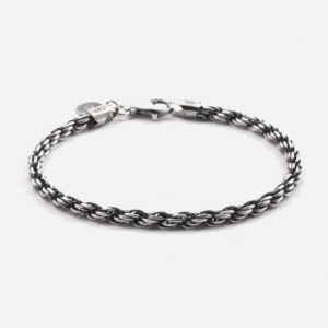 COLLANA FILO SPINATO IN ARGENTO