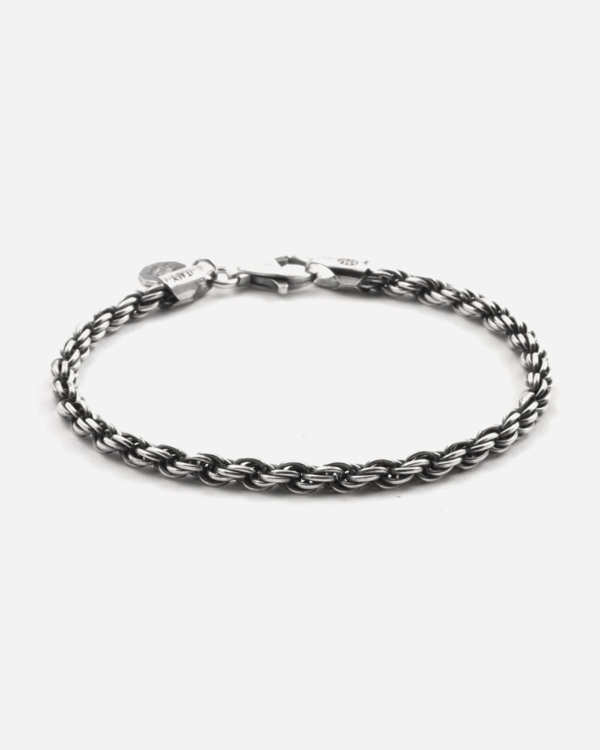 COLLANA FILO SPINATO IN ARGENTO