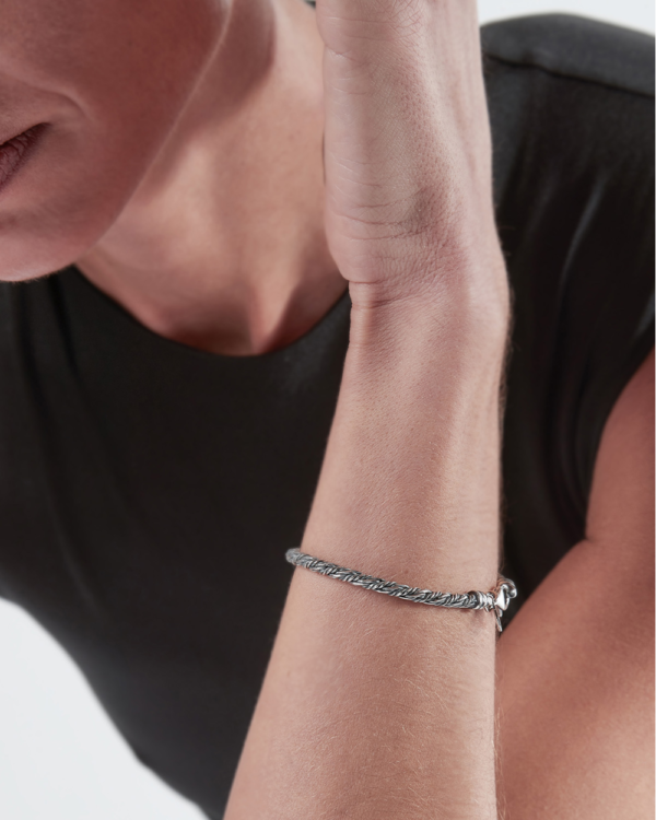 BRACCIALE IN ARGENTO VOLPE GRANDE